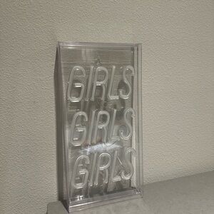 Neon sign GIRLS